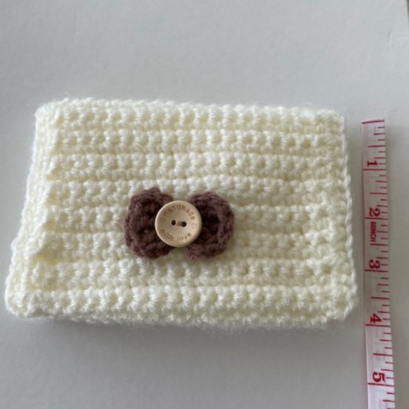 Brand New Handmade Crochet Easy Coin Purse/Wallet - Picture 4 of 7